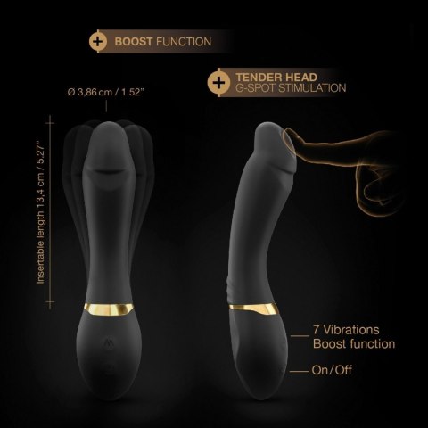 Wibrator punktu G DORCEL Tender Spot: 20cm 7 trybów