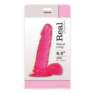 Real Rapture Dildo-JELLY DILDO REAL RAPTURE PINK 6,5""""""""