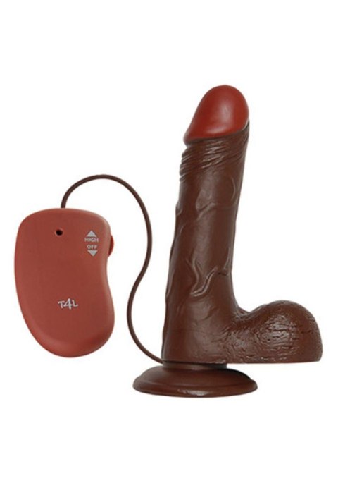 Real Rapture Wibrator-REALISTIC VIBRATOR REAL RAPTURE BROWN 8""""""""""""""""