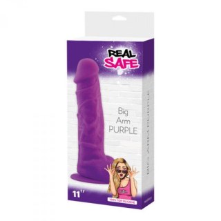 Real Safe Dildo-Fallo realistico real safe big arm purple