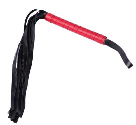 Spank Me Whip 48 cm Black/Pink 33-0073