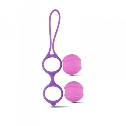 Toyz4lovers Kulki-Palline Vaginali Bi-Balls Double Purple