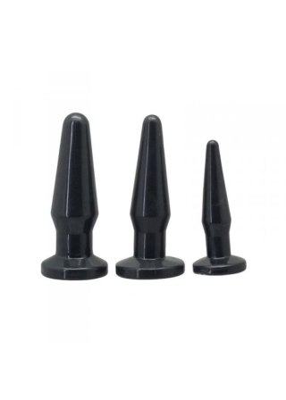 Toyz4lovers Plug-TPE ANAL PLUG 3 SIZES/ SET