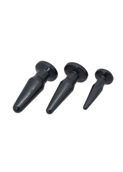 Toyz4lovers Plug-TPE ANAL PLUG 3 SIZES/ SET