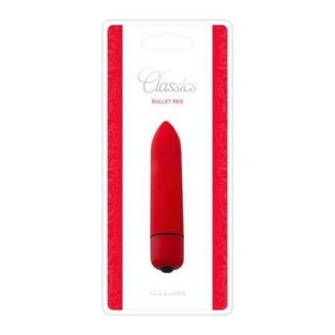 Toyz4lovers Wibrator-VIBRATORE BULLET CLASSICS RED