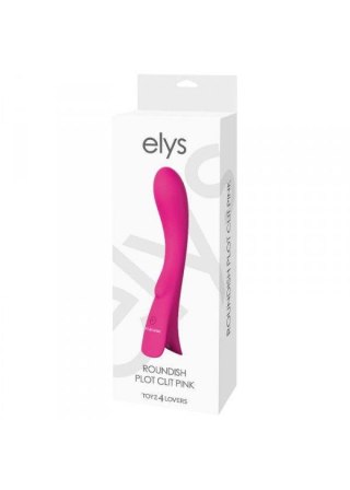 Elys Wibrator-VIBRATORE DESIGN ELYS - ROUNDISH PLOT CLIT PINK