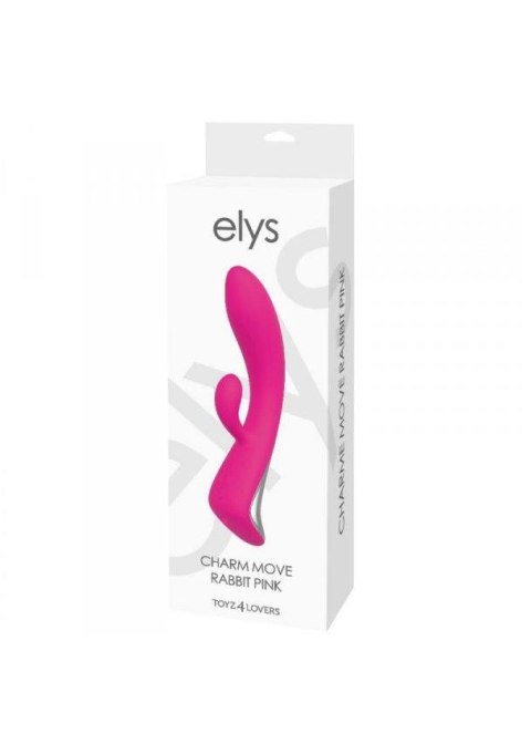 Elys Wibrator-VIBRATORE RABBIT ELYS - CHARM MOVE RABBIT PINK