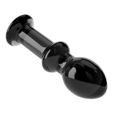 Lovetoy 4.5"" Glass Romance Black