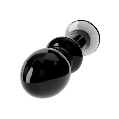 Lovetoy 4.5"" Glass Romance Black