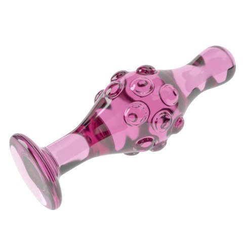 Lovetoy 4.5"" Glass Romance Pink