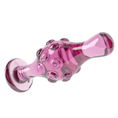 Lovetoy 4.5"" Glass Romance Pink