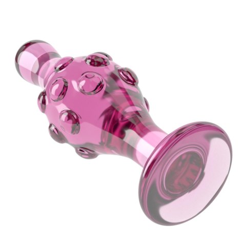 Lovetoy 4.5"" Glass Romance Pink