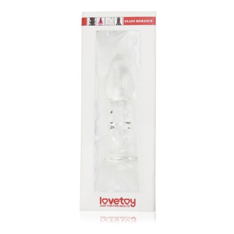 Lovetoy 5.5"" Glass Romance Clear