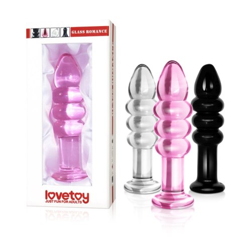 Lovetoy 5.5"" Glass Romance Clear