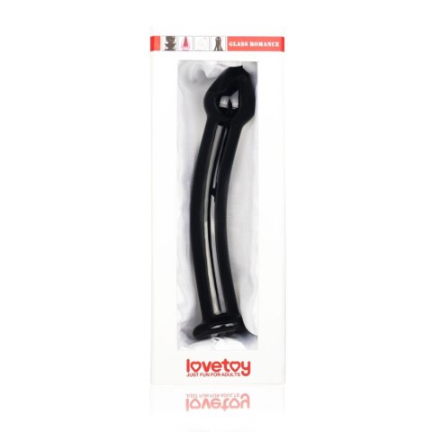 Lovetoy 7.5"" Glass Romance Black