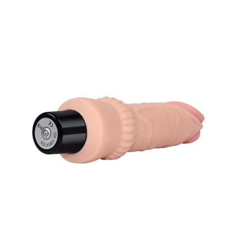 Lovetoy 7.8"" REAL SOFTEE Vibrating Dildo