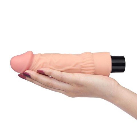 Lovetoy 7.8"" REAL SOFTEE Vibrating Dildo