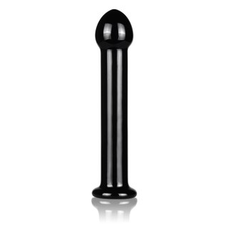 Lovetoy 7"" Glass Romance Black