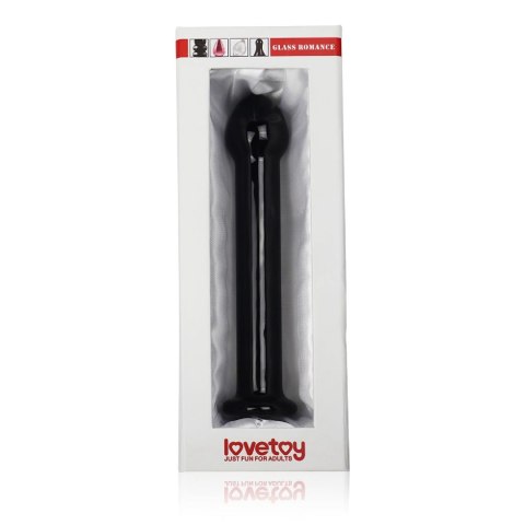 Lovetoy 7"" Glass Romance Black