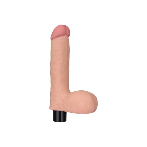 Lovetoy 8"" REAL SOFTEE Vibrating Dildo