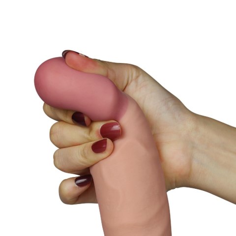 Lovetoy 9"" The Ultra Soft Dude Vibrating