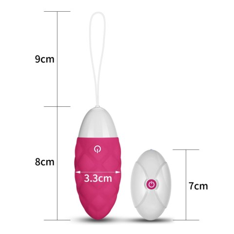 Lovetoy IJOY Wireless Remote Control Rechargeable Egg Pink