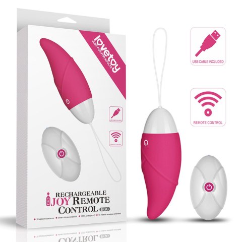 Lovetoy IJOY Wireless Remote Control Rechargeable Egg Pink