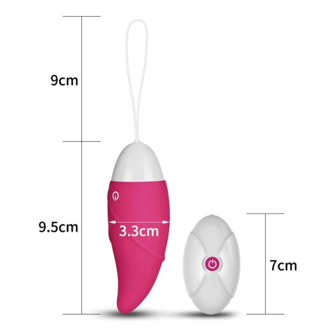 Lovetoy IJOY Wireless Remote Control Rechargeable Egg Pink