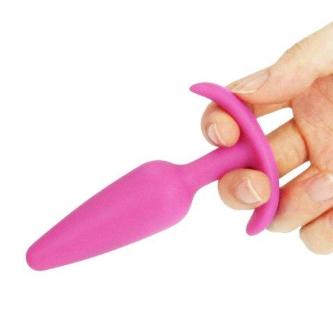 Lovetoy LURE ME Classic Anal Plug, korek analny S Pink Lovetoy LURE ME Classic Anal Plug, korek analny S Pink