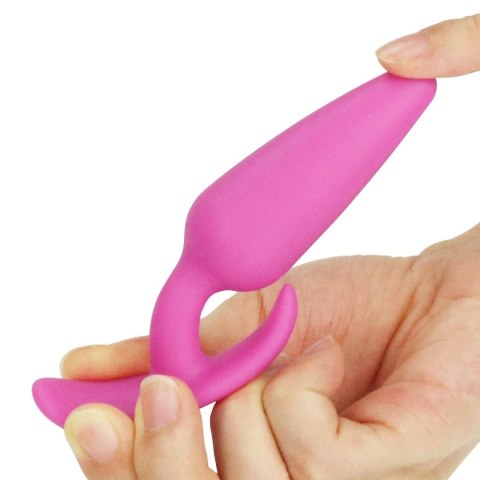 Lovetoy LURE ME Classic Anal Plug, korek analny S Pink Lovetoy LURE ME Classic Anal Plug, korek analny S Pink
