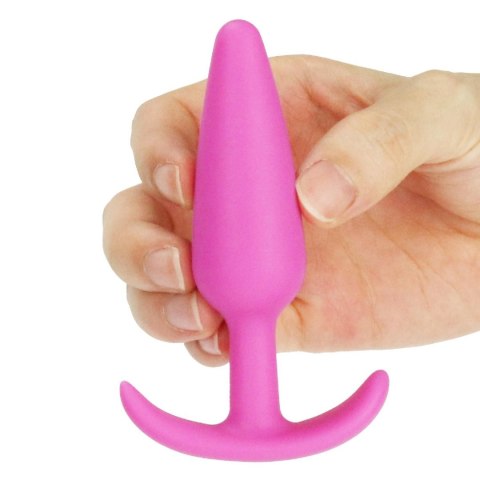 Lovetoy LURE ME Classic Anal Plug, korek analny S Pink Lovetoy LURE ME Classic Anal Plug, korek analny S Pink