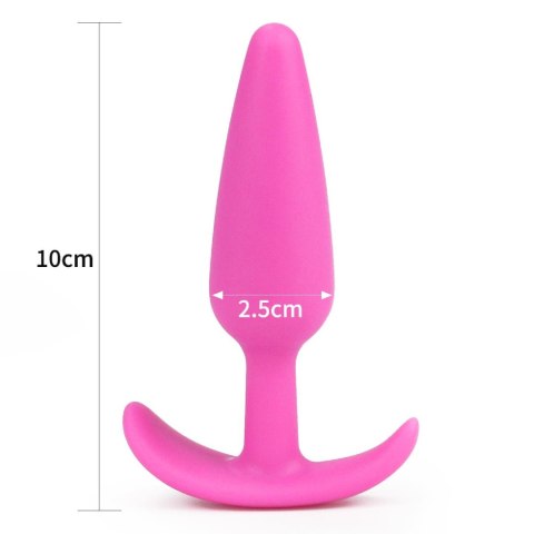 Lovetoy LURE ME Classic Anal Plug, korek analny S Pink Lovetoy LURE ME Classic Anal Plug, korek analny S Pink