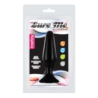 Lovetoy LURE ME Silicone Anal Plug, korek analny S
