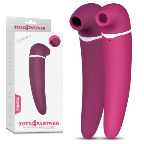 Lovetoy Toyz4Partner Premium Vacuum Suction Stimulator Pink