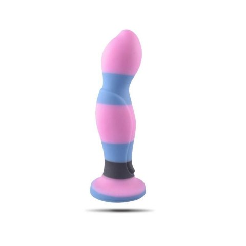 Kolorowe tęczowe DILDO COLORATO G-SPOT BISHOP