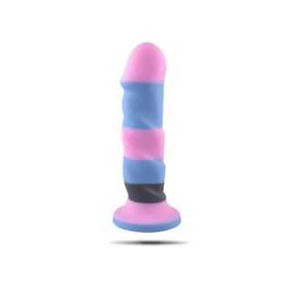 Tęczowe kolorowe DILDO REALISTICO COLORATO GRACE