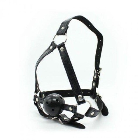 Toyz4lovers Knebel-Imbracatura Viso con morso Head Harness+Ball Gag