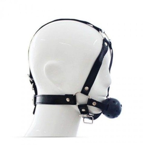 Toyz4lovers Knebel-Imbracatura Viso con morso Head Harness+Ball Gag