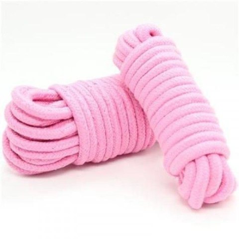 Toyz4lovers Wiązania-COTTON ROPE 10MPINK