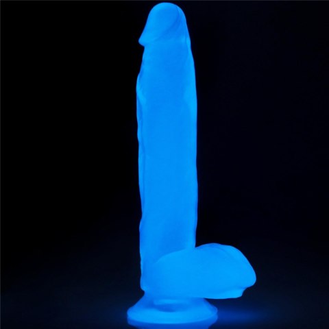 Świecące w ciemności dildo 26 cm