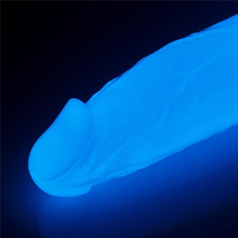 Świecące w ciemności dildo 26 cm