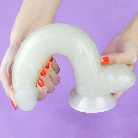 Świecące w ciemności dildo 26 cm