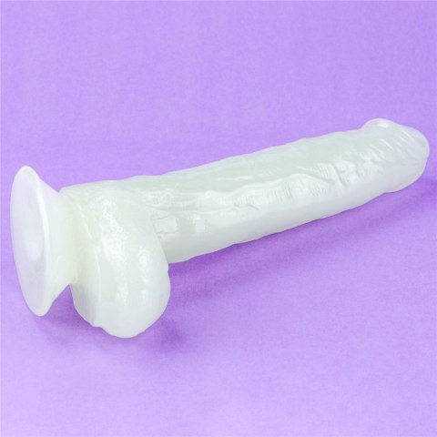 Świecące w ciemności dildo 26 cm