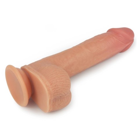 Lovetoy 8.5"" Dual layered Silicone Rotating Nature Cock Anthony