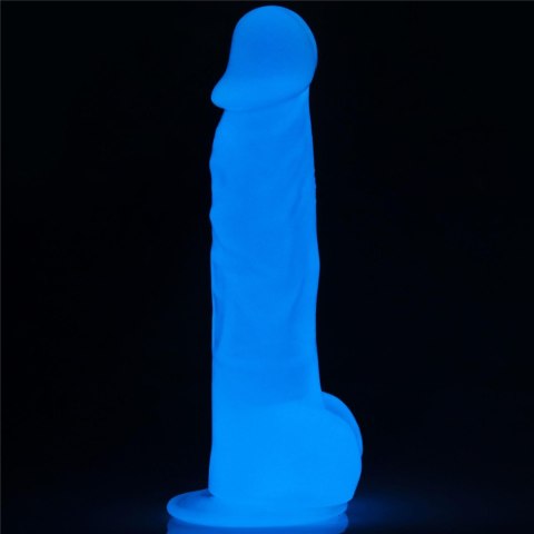 Dildo świecące w ciemności 21,5 cm