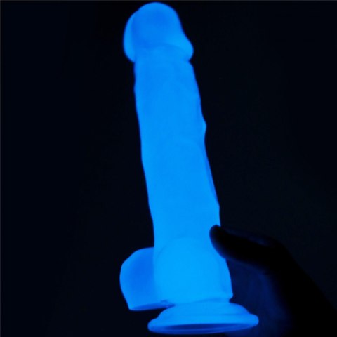 Dildo świecące w ciemności 21,5 cm