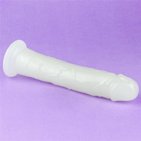 Świecące w ciemności dildo penis 21 cm