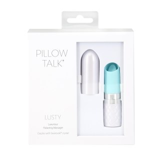 Pillow Talk Pillow Talk - Lusty Luxurious Flickering Massager Teal