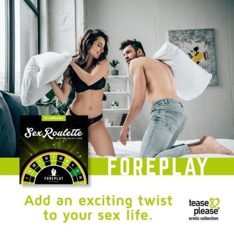 Tease & Please Sex Roulette Foreplay (NL-DE-EN-FR-ES-IT-PL-RU-SE-NO)