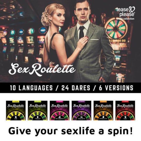 Tease & Please Sex Roulette Foreplay (NL-DE-EN-FR-ES-IT-PL-RU-SE-NO)